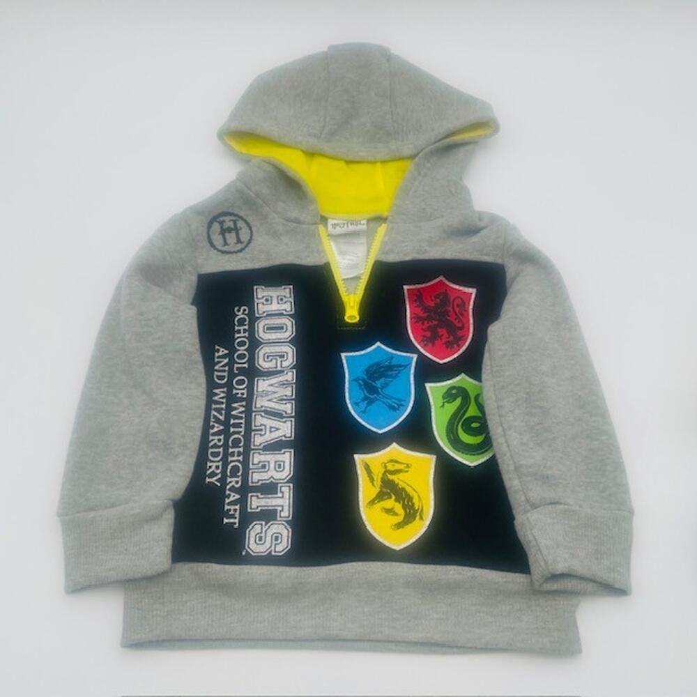 Harry Potter Toddler Hogwarts School of Witchcraft Hooded Sweat Shirt - 2T